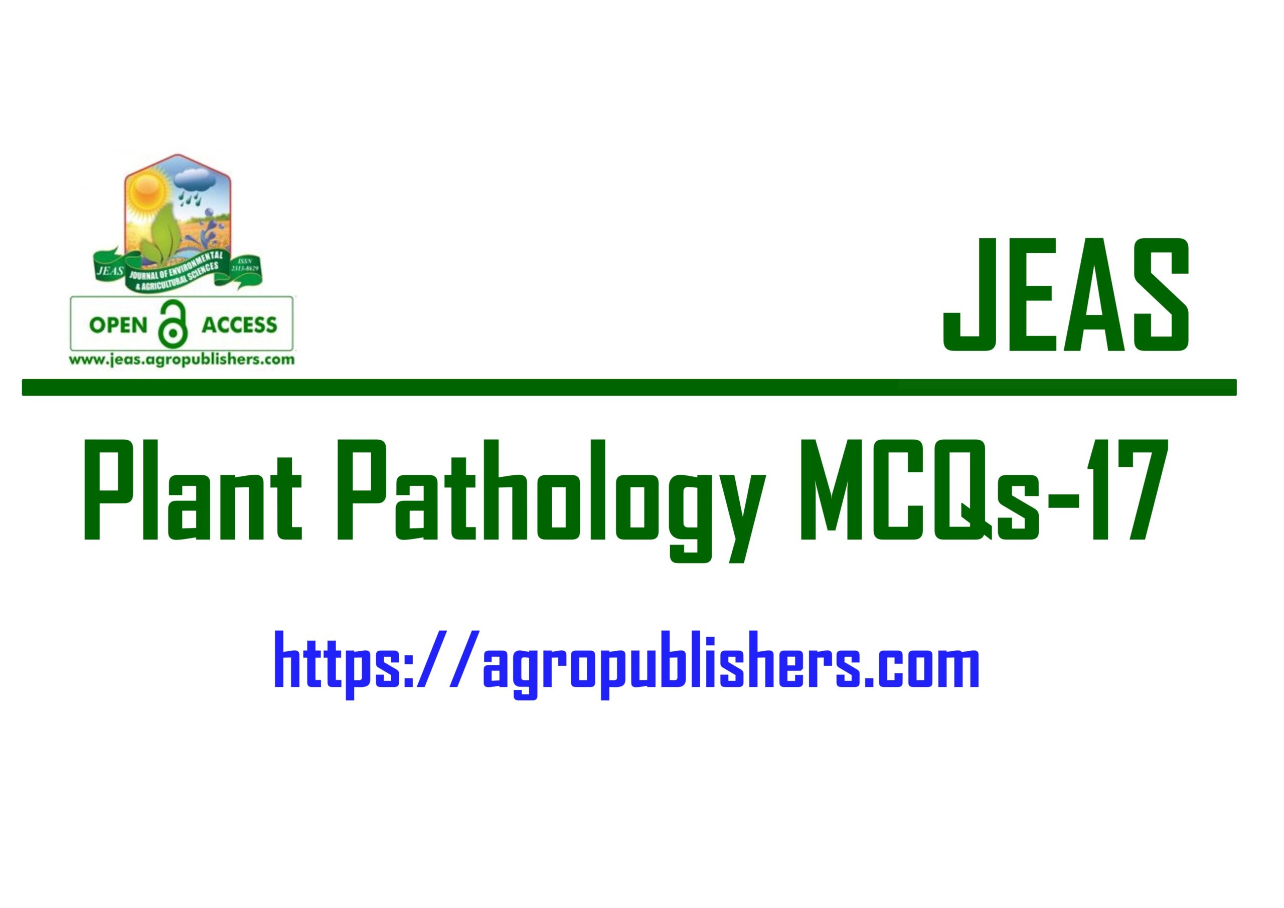 Plant Pathology MCQs-17