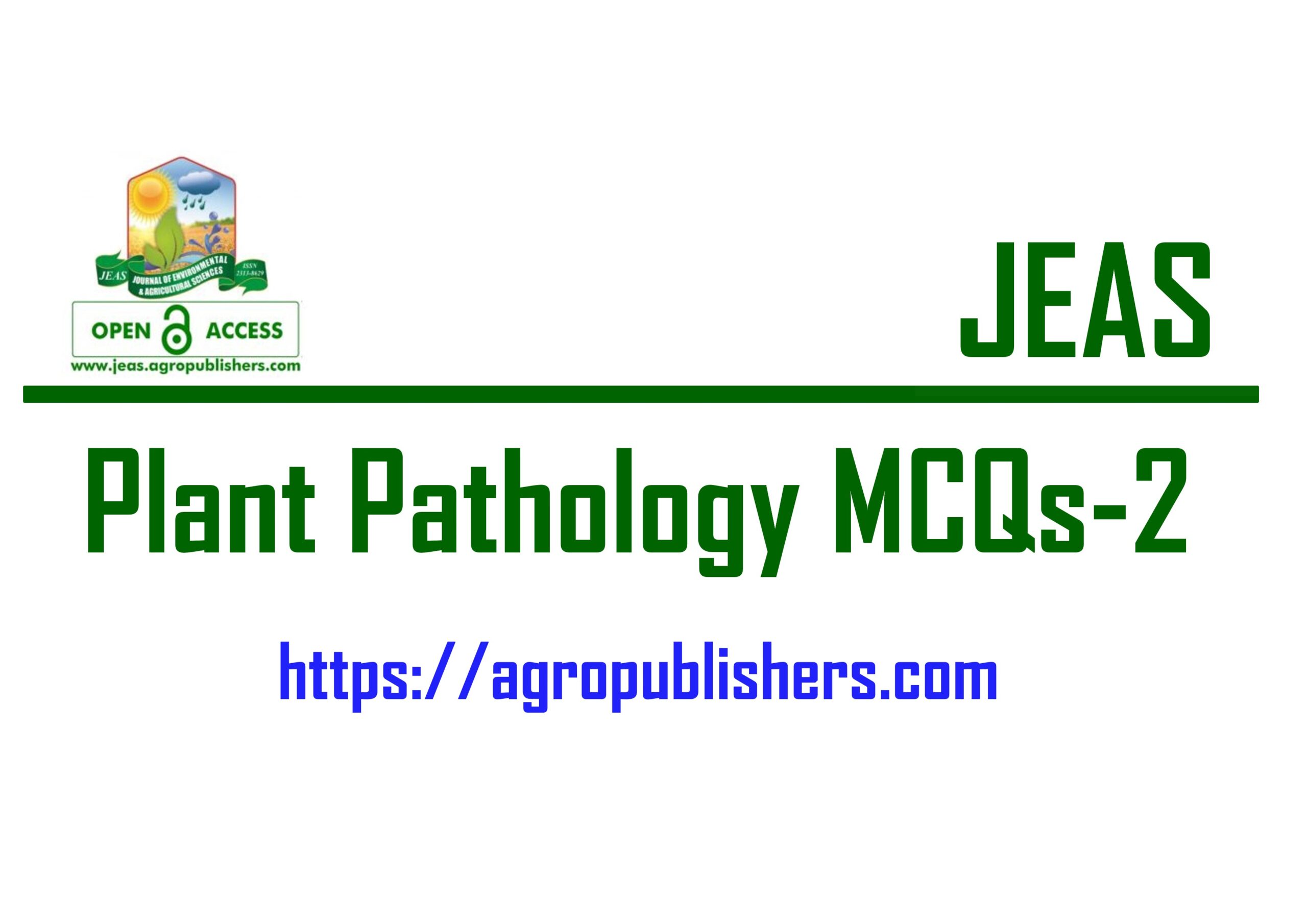 Plant Pathology MCQs-2