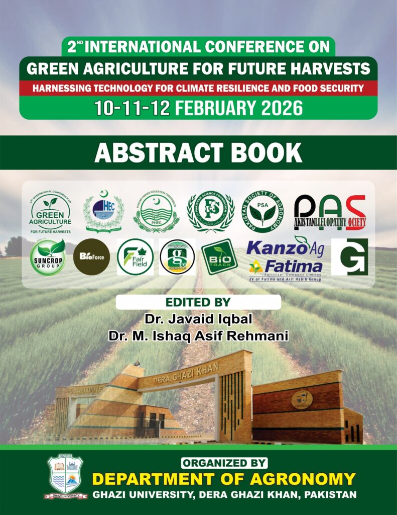 2nd International Conference on Green Agriculture for Future Harvests: Harnessing Technology for Climate Resilience and Food Security