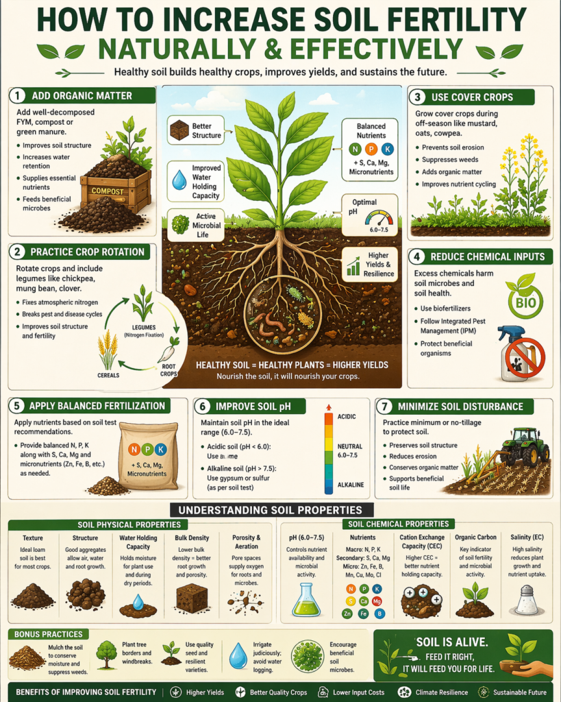 How to Improve Soil Fertility Through Integrated Soil Management