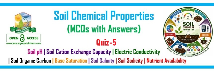 Soil Chemical Properties MCQs Quiz 5