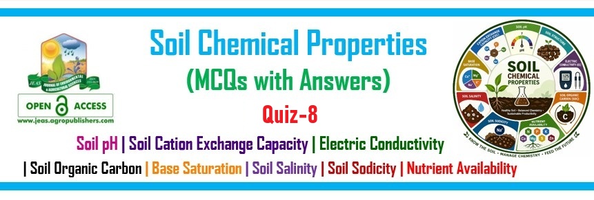 Soil Chemical Properties MCQs Quiz 8